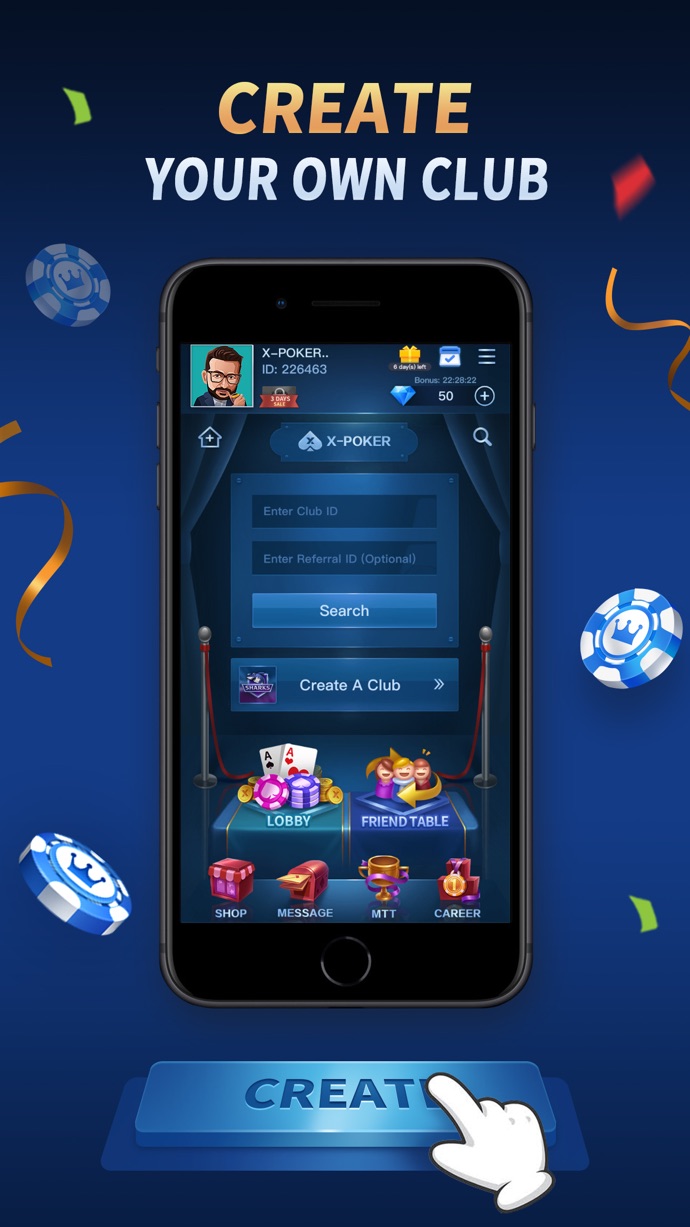 Скриншот X-Poker 1